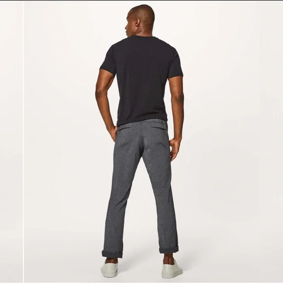 Lululemon Discipline Pant Heathered Black